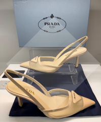 prada 758 krem transaparan topuklu