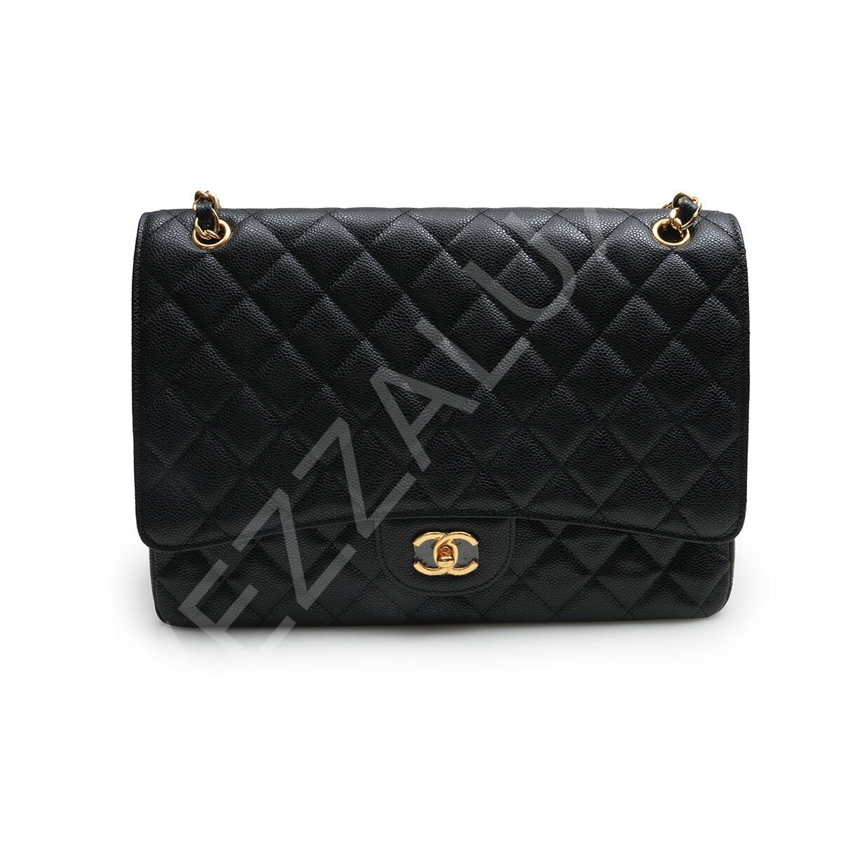 Chanel Klasik 23*33*10 Maxi Siyah Kadın Çanta