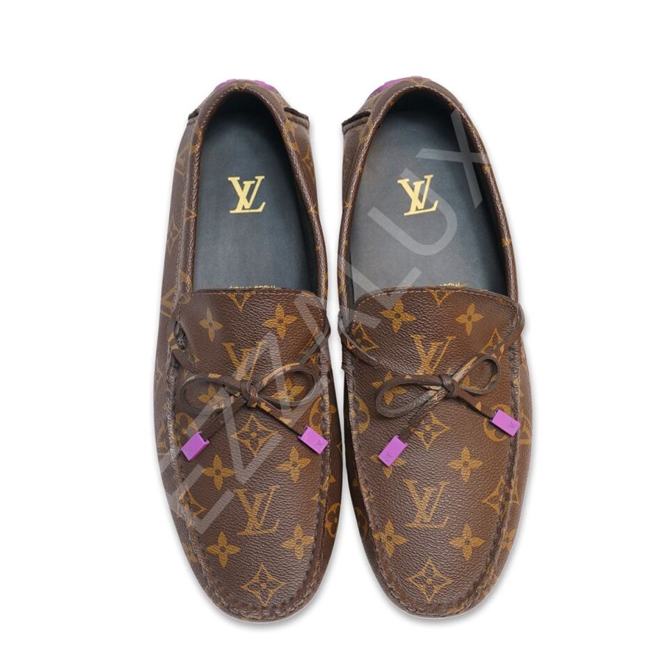 Lv 884 Kahve Mor Bağcık Erkek Ayakkabı