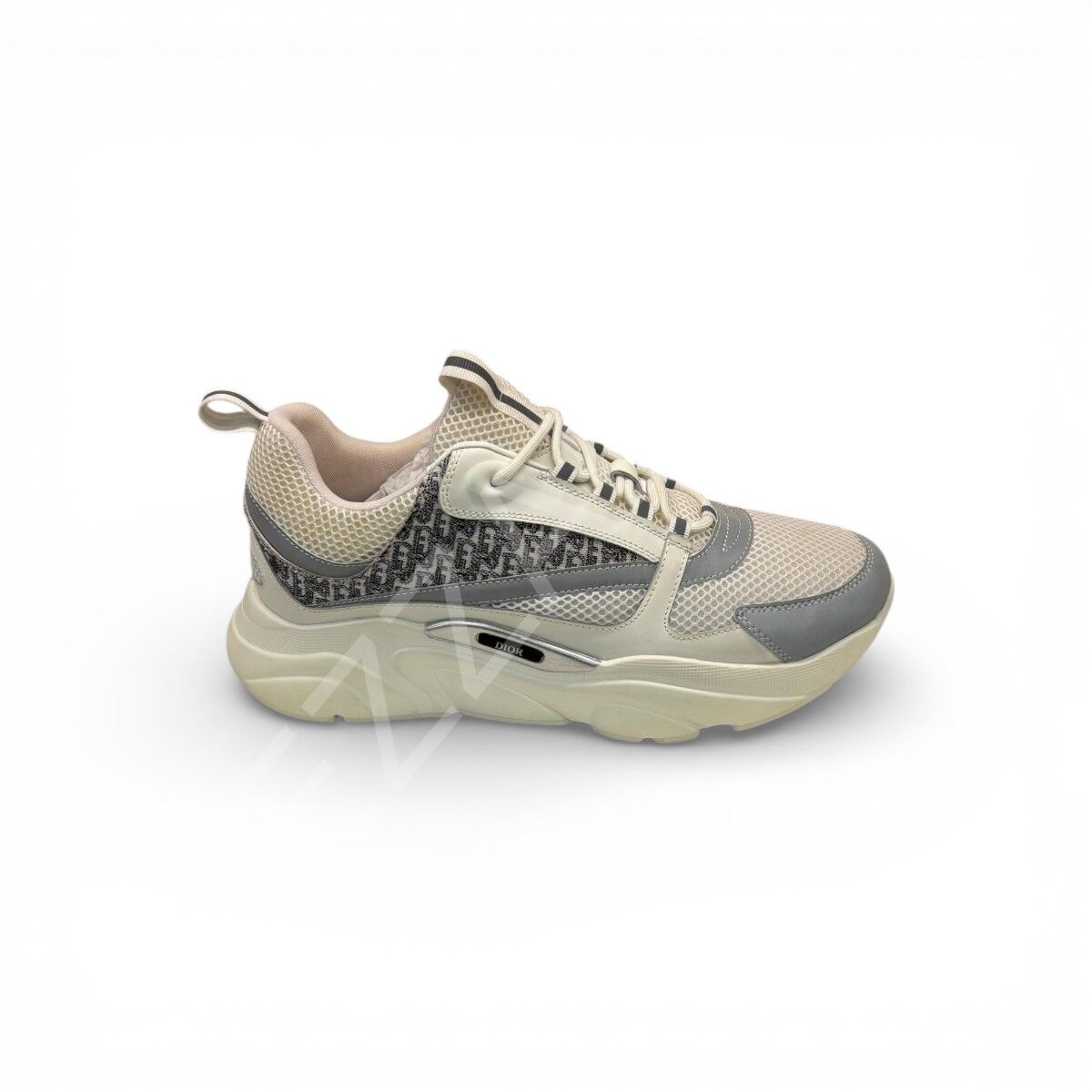Dior 933 Gri Beyaz File Erkek Ayakkabı