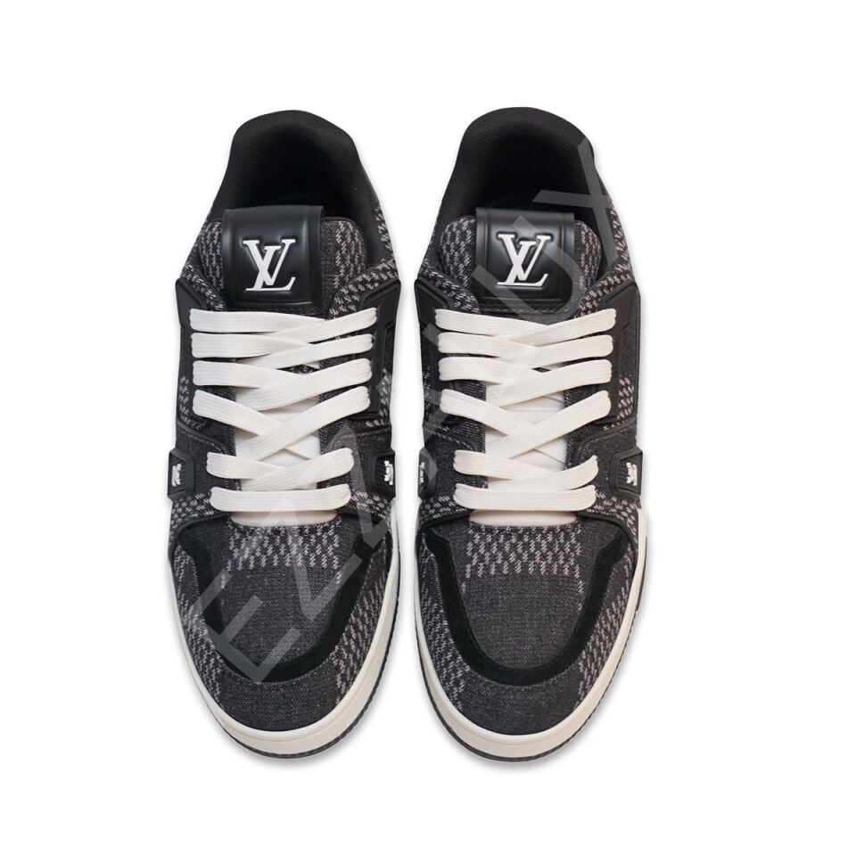 Lv 888 Siyah Beyaz Erkek Ayakkabı