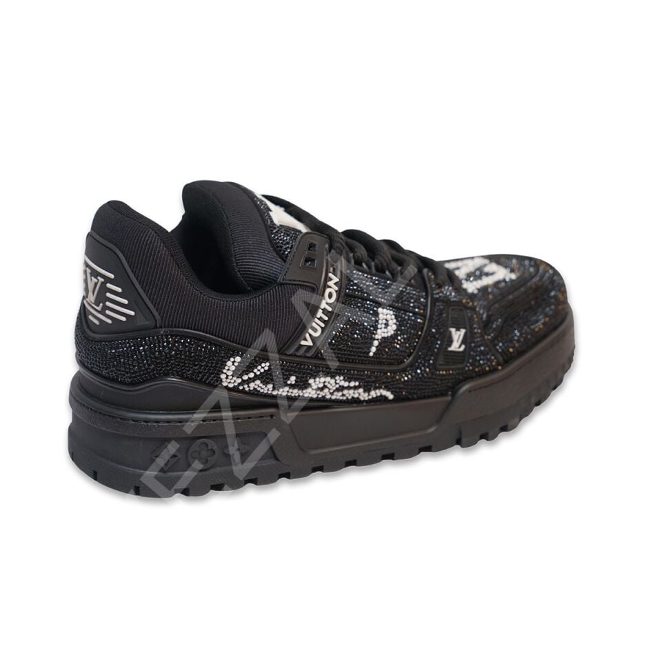 Lv 892 Taşlı Siyah Erkek Ayakkabı