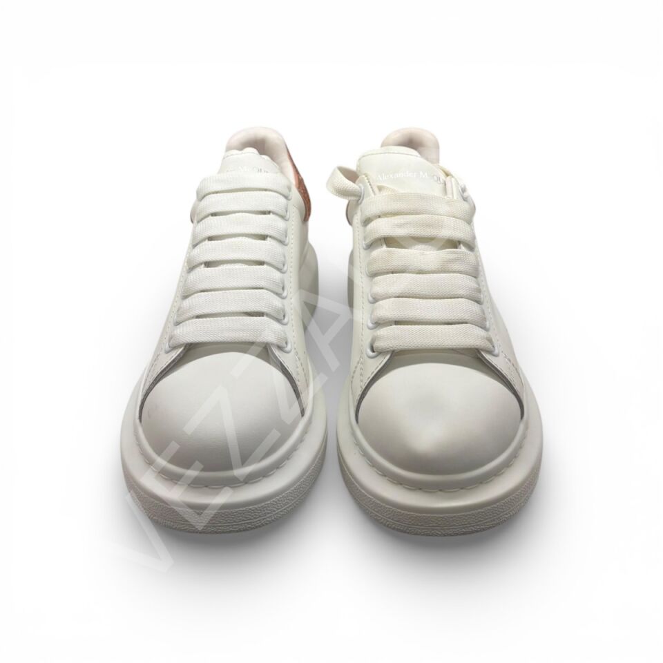 Mcq 981 Full Beyaz Arkası Pembe Taşlı Kadın Ayakkabı