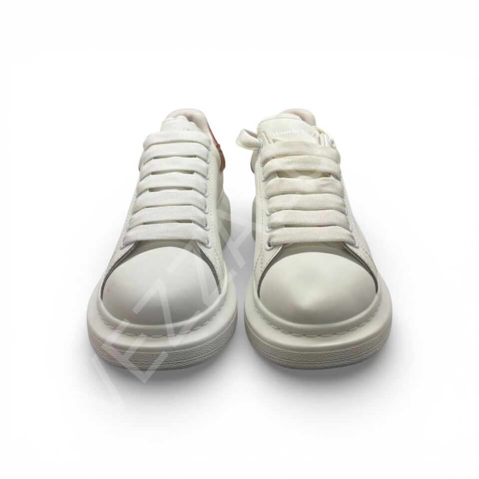 Mcq 981 Full Beyaz Arkası Pembe Taşlı Kadın Ayakkabı