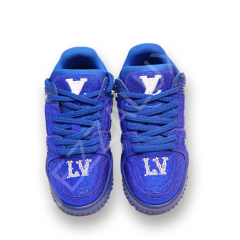 Lv 893 Taşlı Mavi Erkek Ayakkabı
