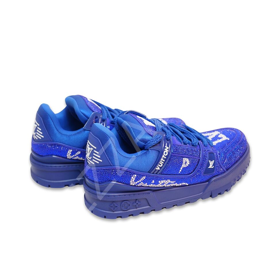 Lv 893 Taşlı Mavi Erkek Ayakkabı