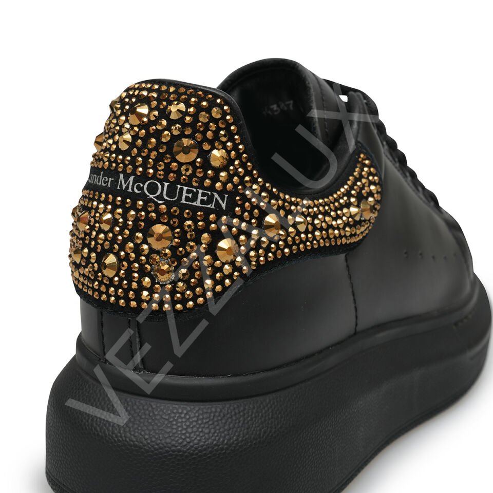Mcq 11 Siyah A.Gold Taşlı Kadın Ayakkabı
