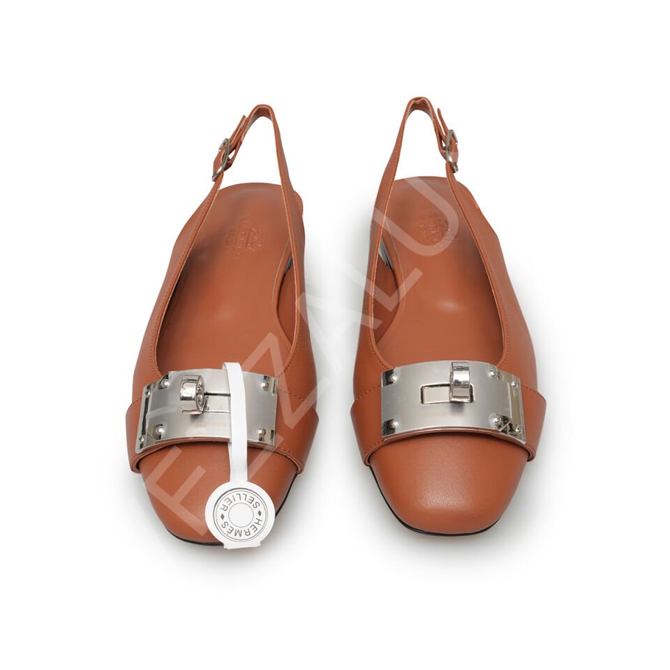 Hermes 22 Kahve Babet Kadın Ayakkabı