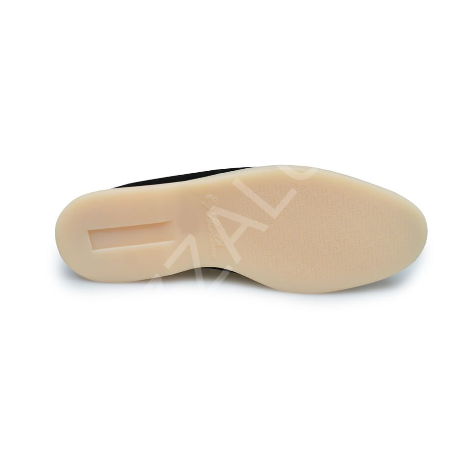 Lora 734 Siyah Loafer Kadın Ayakkabı