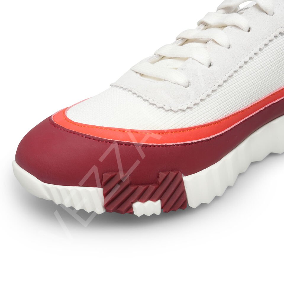 Hermes 570 Kırmızı Beyaz Kadın Ayakkabı