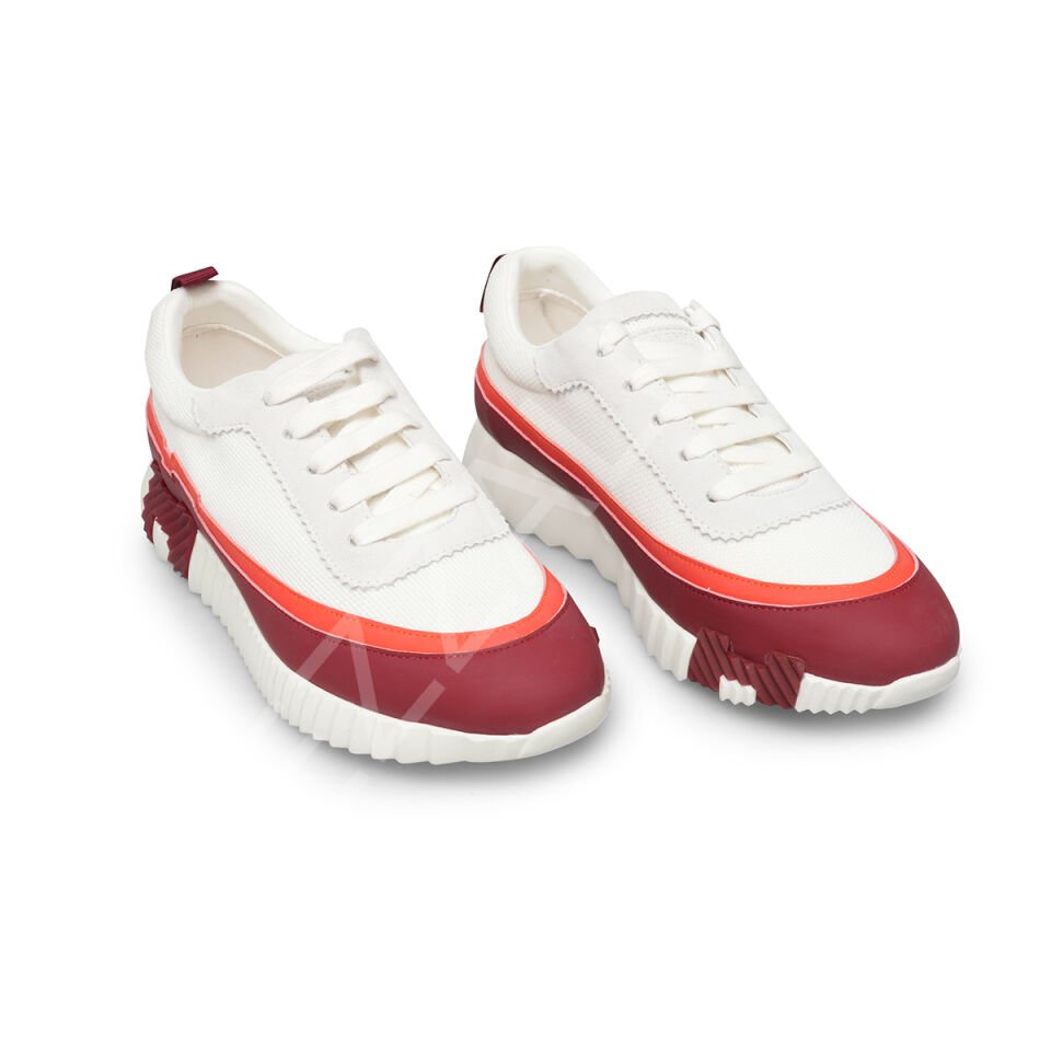 Hermes 570 Kırmızı Beyaz Kadın Ayakkabı