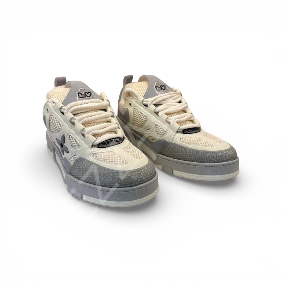 Lv 991 Gri Beyaz Arkası Full Gri Erkek Ayakkabı