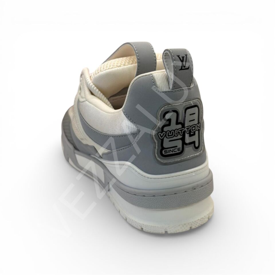 Lv 991 Gri Beyaz Arkası Full Gri Erkek Ayakkabı
