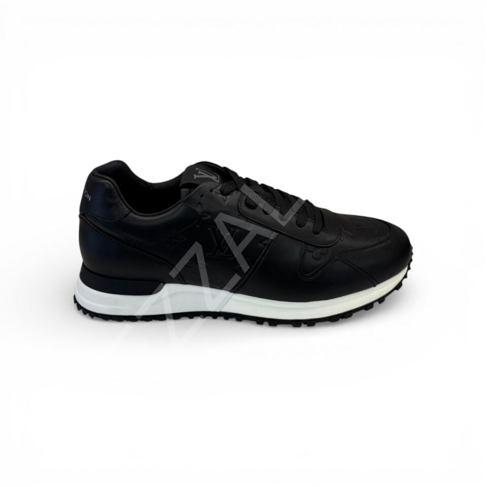 Lv 996 Full Siyah Desenlii Beyaz Taban Erkek Ayakkabı