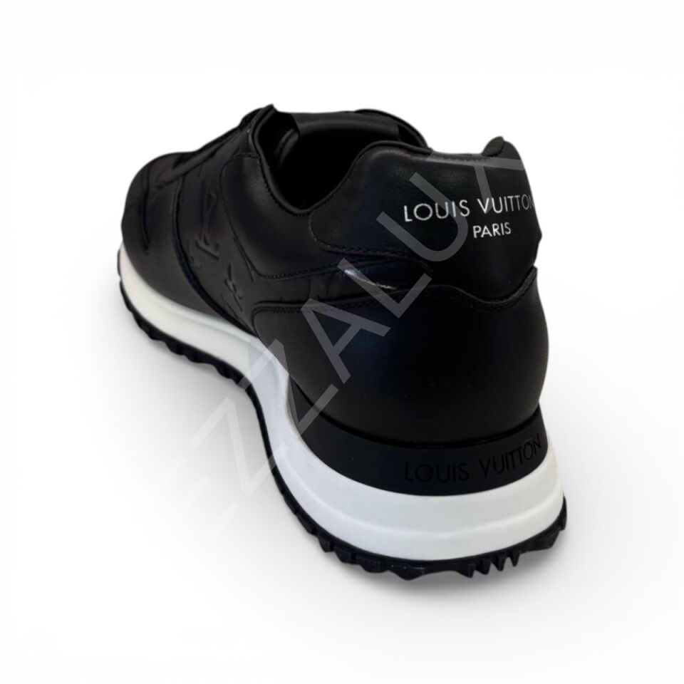 Lv 996 Full Siyah Desenlii Beyaz Taban Erkek Ayakkabı