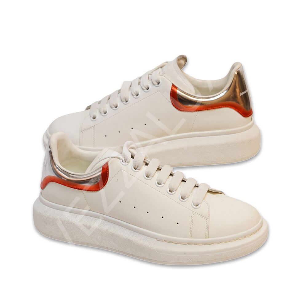 Mcq 826 Beyaz Arkası Gri Turuncu Erkek Ayakkabı