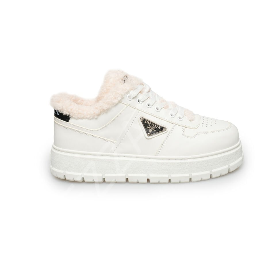 Prada 12 Byz Tüylü Kısa Bt Kadın Ayakkabı