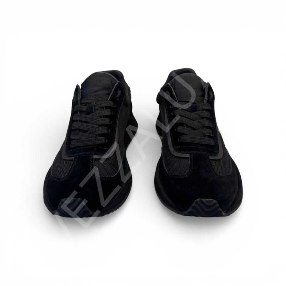 Dg 1001 Full Siyah Gri Yazılı Erkek Ayakkabı