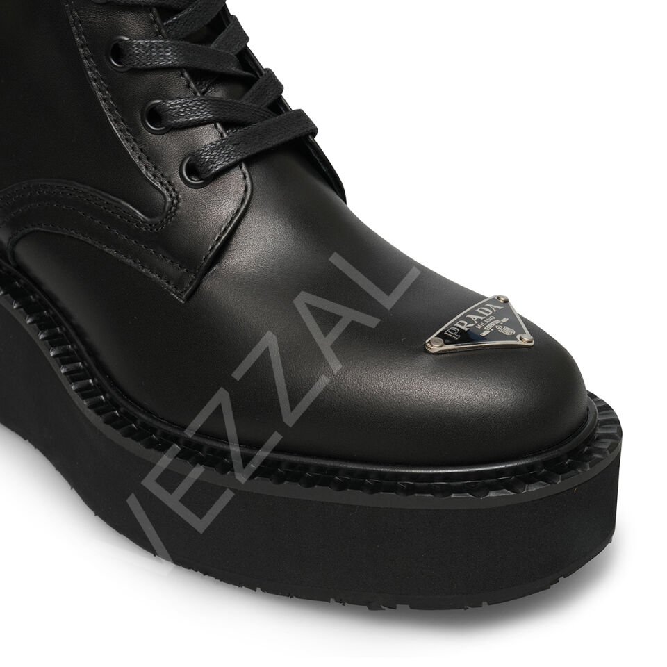 Prada 594 Bot Kalın Kadın Ayakkabı