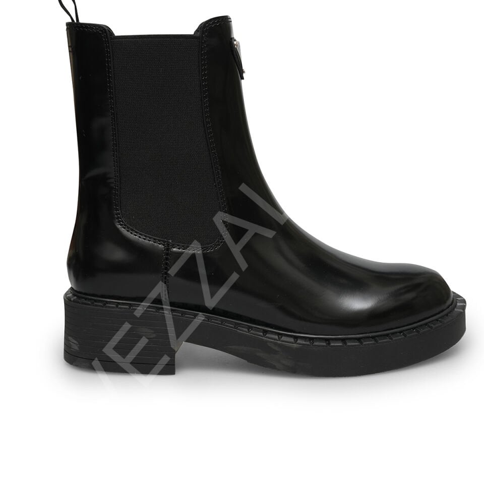 Prada 597 İnce Taban Bot Kadın Ayakkabı