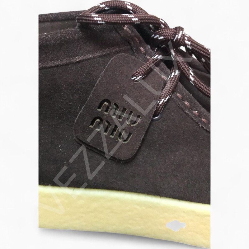 Miu 629 Kahve Süet Loafer Kadın Ayakkabı