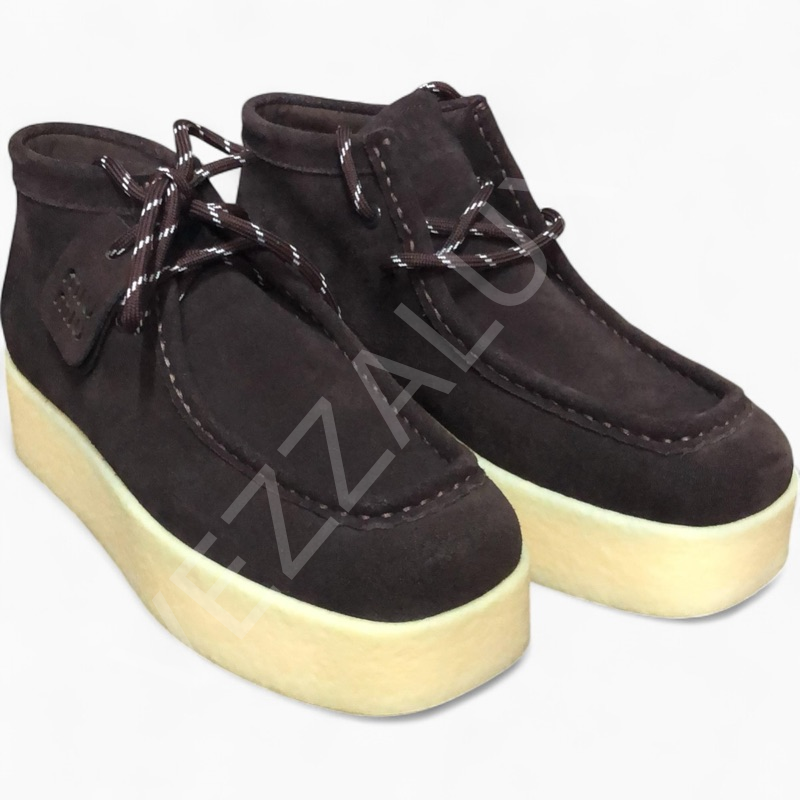 Miu 629 Kahve Süet Loafer Kadın Ayakkabı