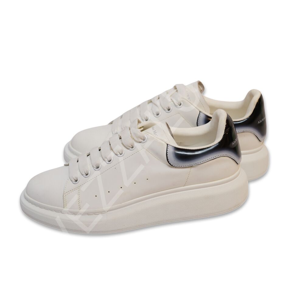 Mcq 830 Beyaz Arkası Siyah Mavi Erkek Ayakkabı