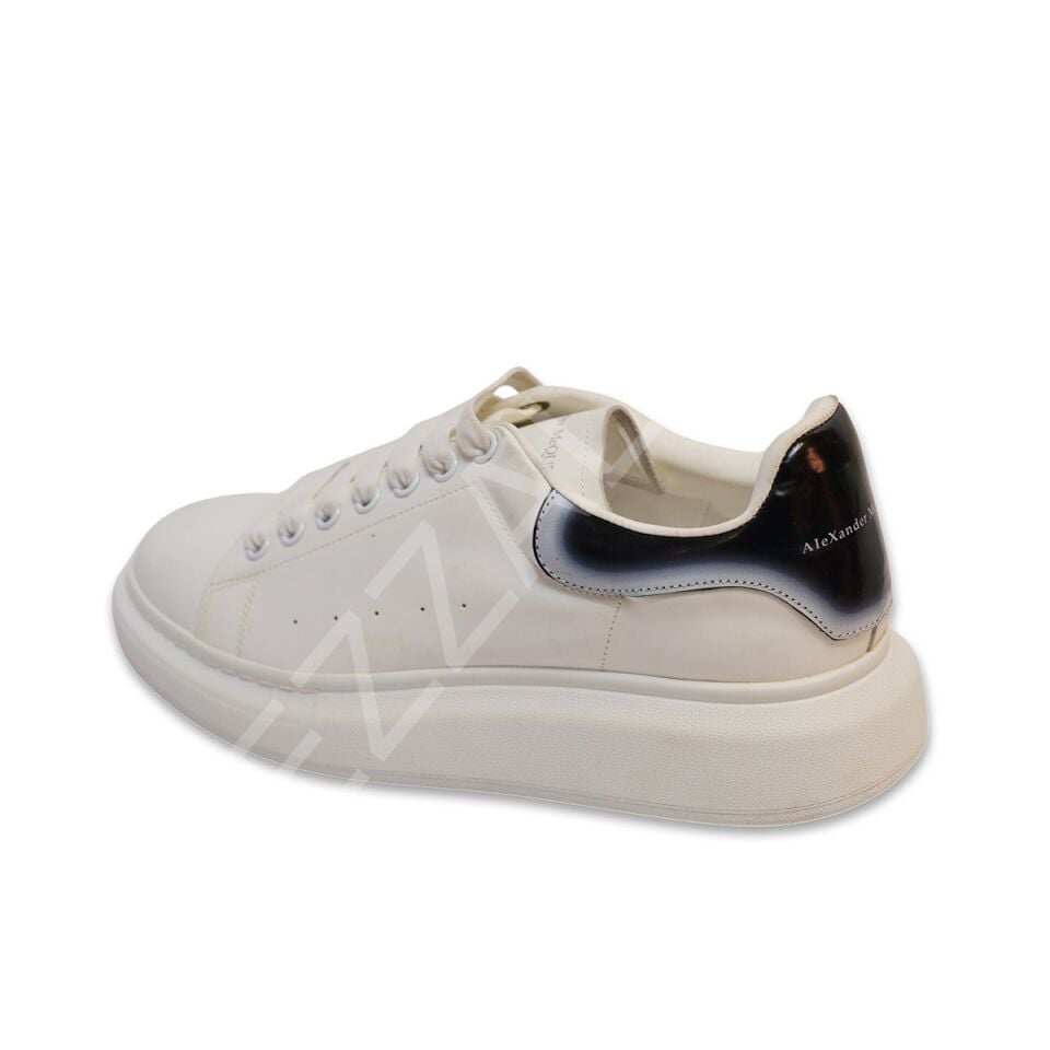 Mcq 830 Beyaz Arkası Siyah Mavi Erkek Ayakkabı