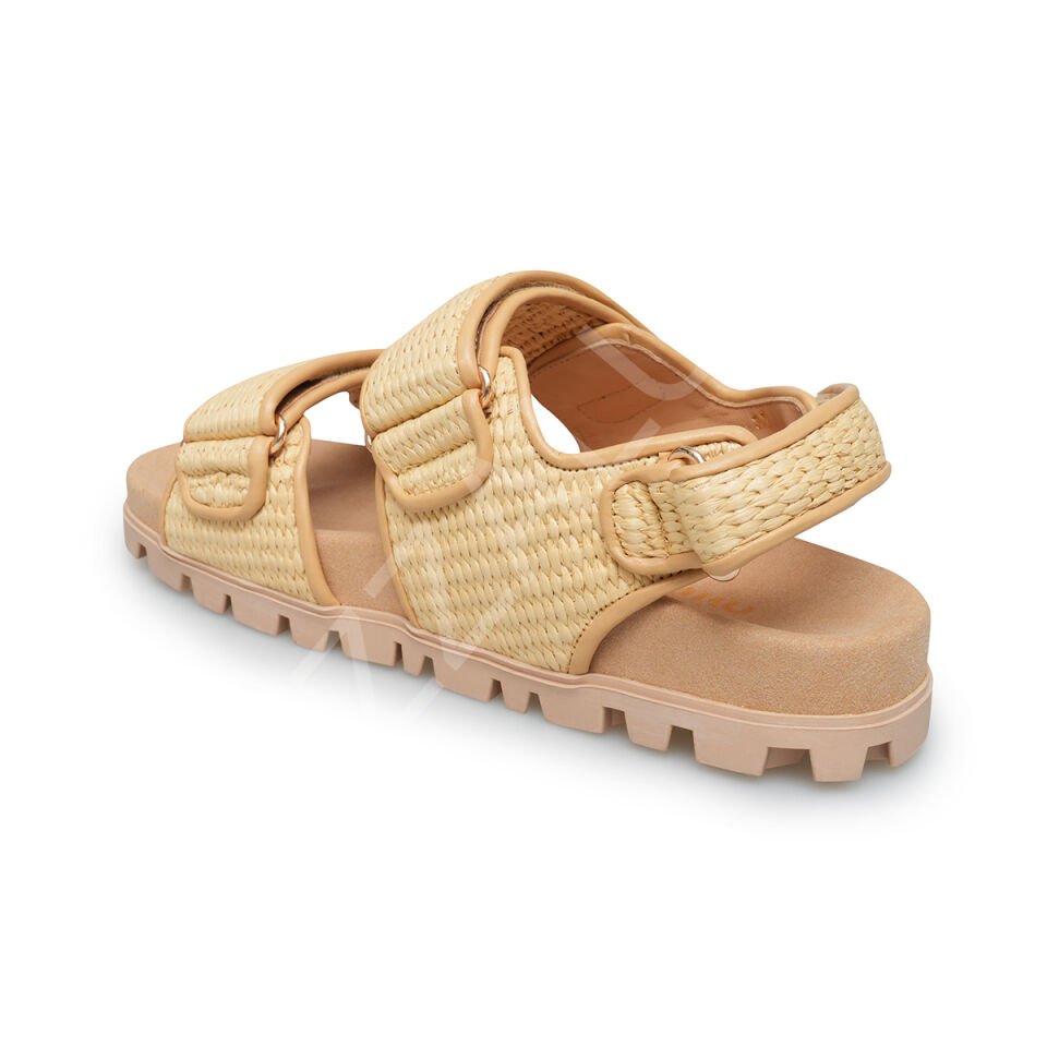 Miu 681 Sandalet Krem Kadın Ayakkabı