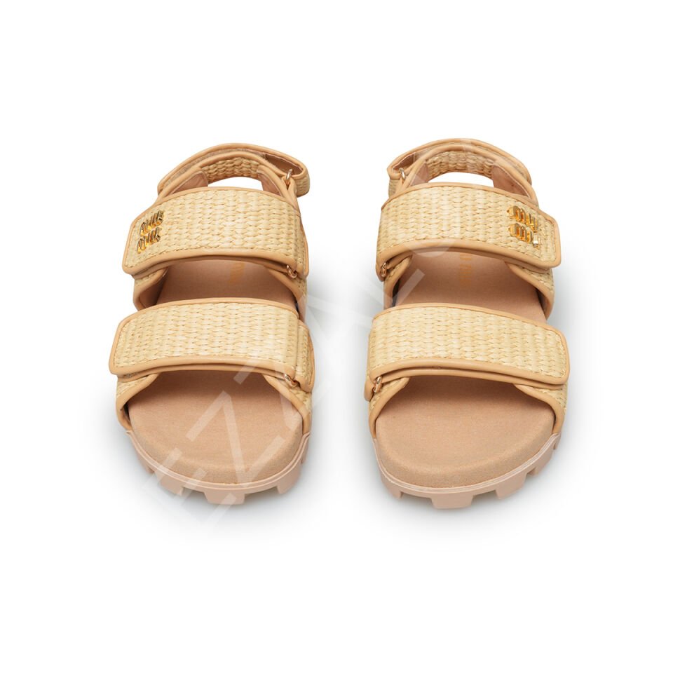 Miu 681 Sandalet Krem Kadın Ayakkabı