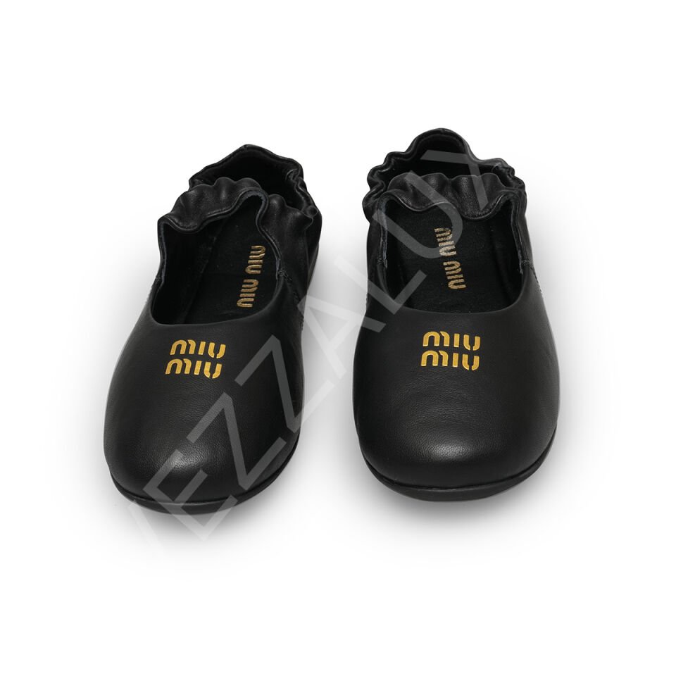 Miu 698 Lastikli Babet Kadın Ayakkabı