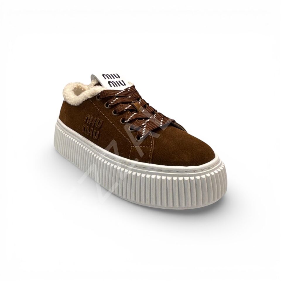 Gg 1036 Süet Kahve Kadın Ayakkabı