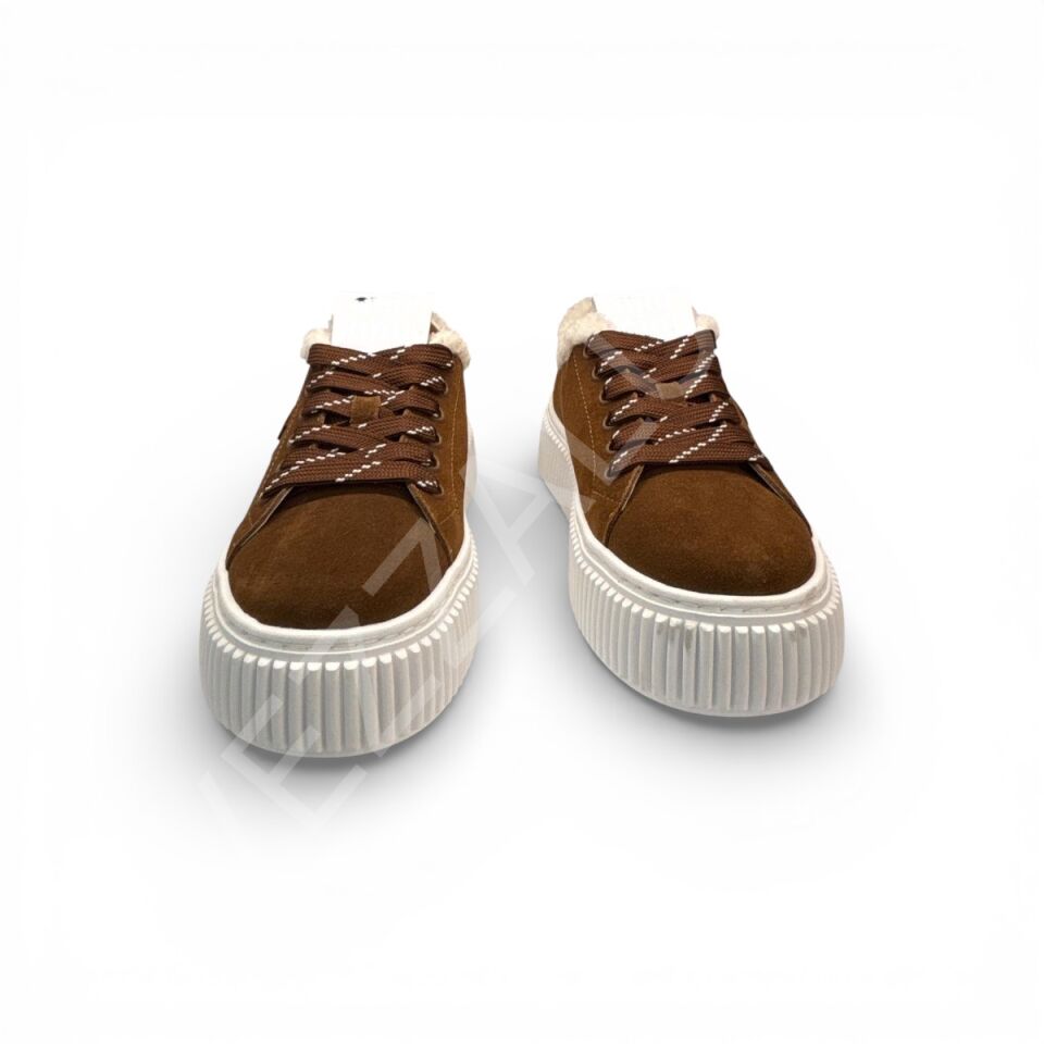 Gg 1036 Süet Kahve Kadın Ayakkabı