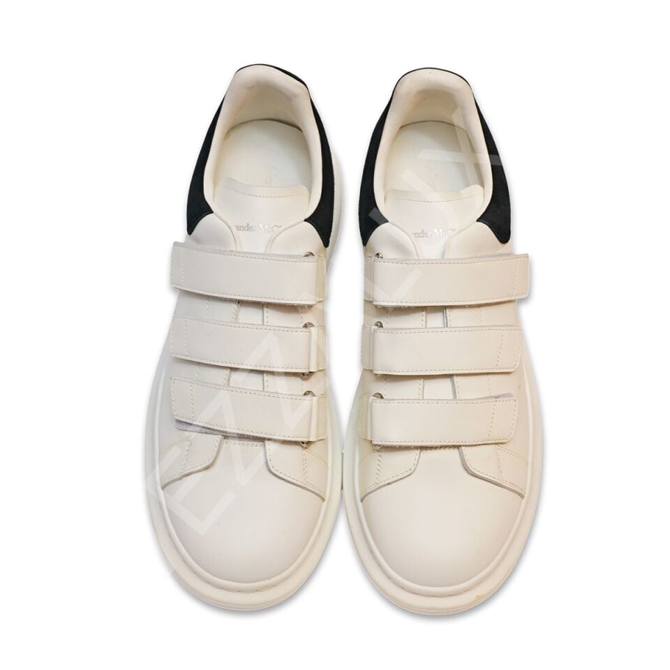 Mcq 835 Beyaz Cırtlı Arkası Siyah Erkek Ayakkabı