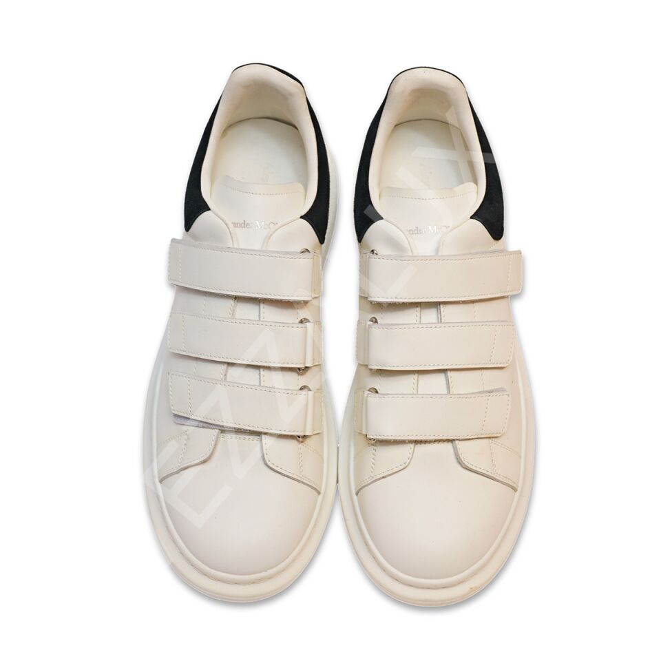 Mcq 835 Beyaz Cırtlı Arkası Siyah Erkek Ayakkabı