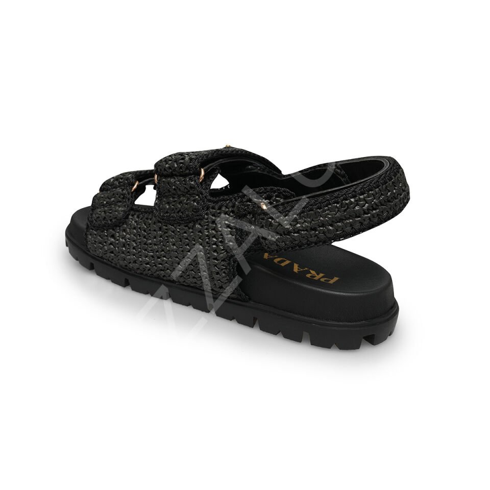 Prada 29 Siyah Sndlt Kadın Ayakkabı