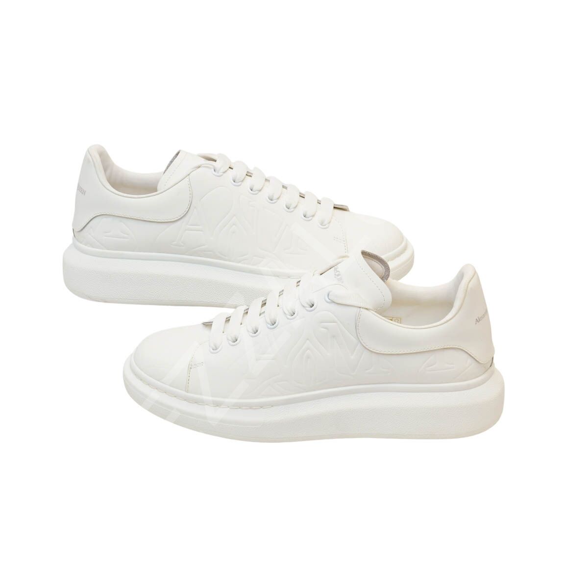 Mcq 975 Yazı Desenli Arkası Beyaz Erkek Ayakkabı