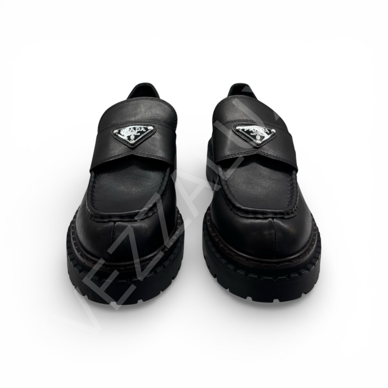 Prada 626 Loafer Siyah Düz Kadın Ayakkabı