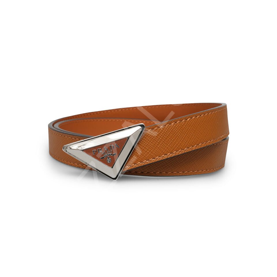 Prada K06 Kahve Kadın Kemer