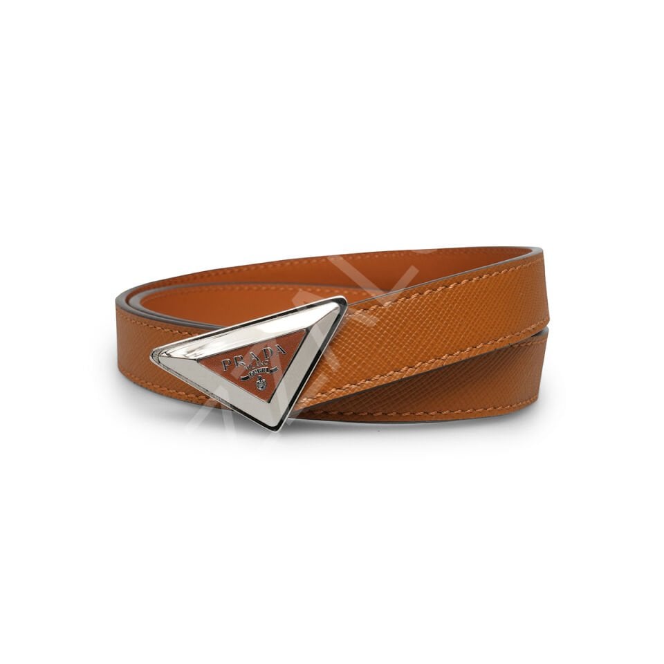 Prada K06 Kahve Kadın Kemer