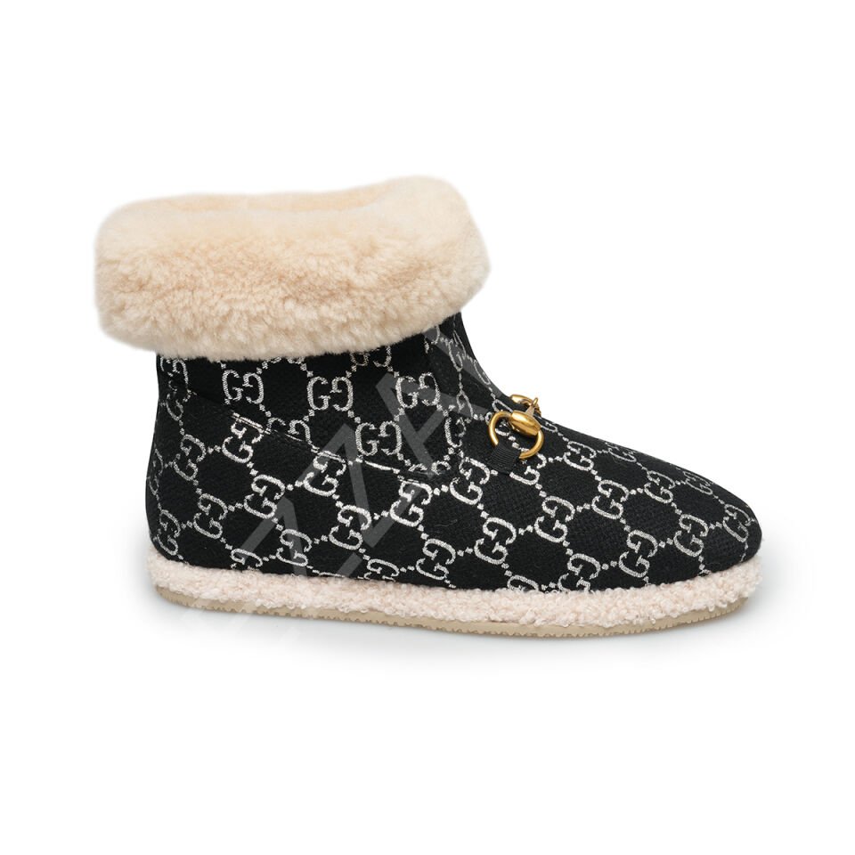 Gucci 08 Siyah Bot Kadın Ayakkabı