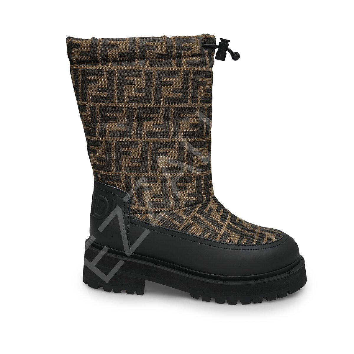 Fendi 596 Logolu Kar Botu Kadın Ayakkabı