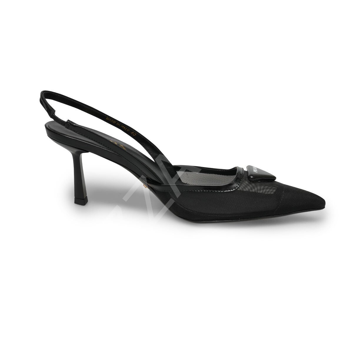 Prada 705 Siyah A.A Ö.Transparan Kadın Ayakkabı