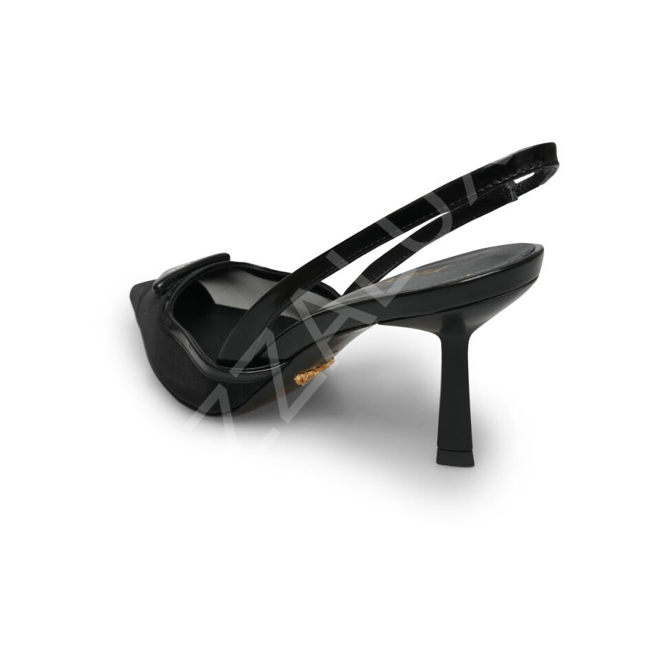 Prada 705 Siyah A.A Ö.Transparan Kadın Ayakkabı