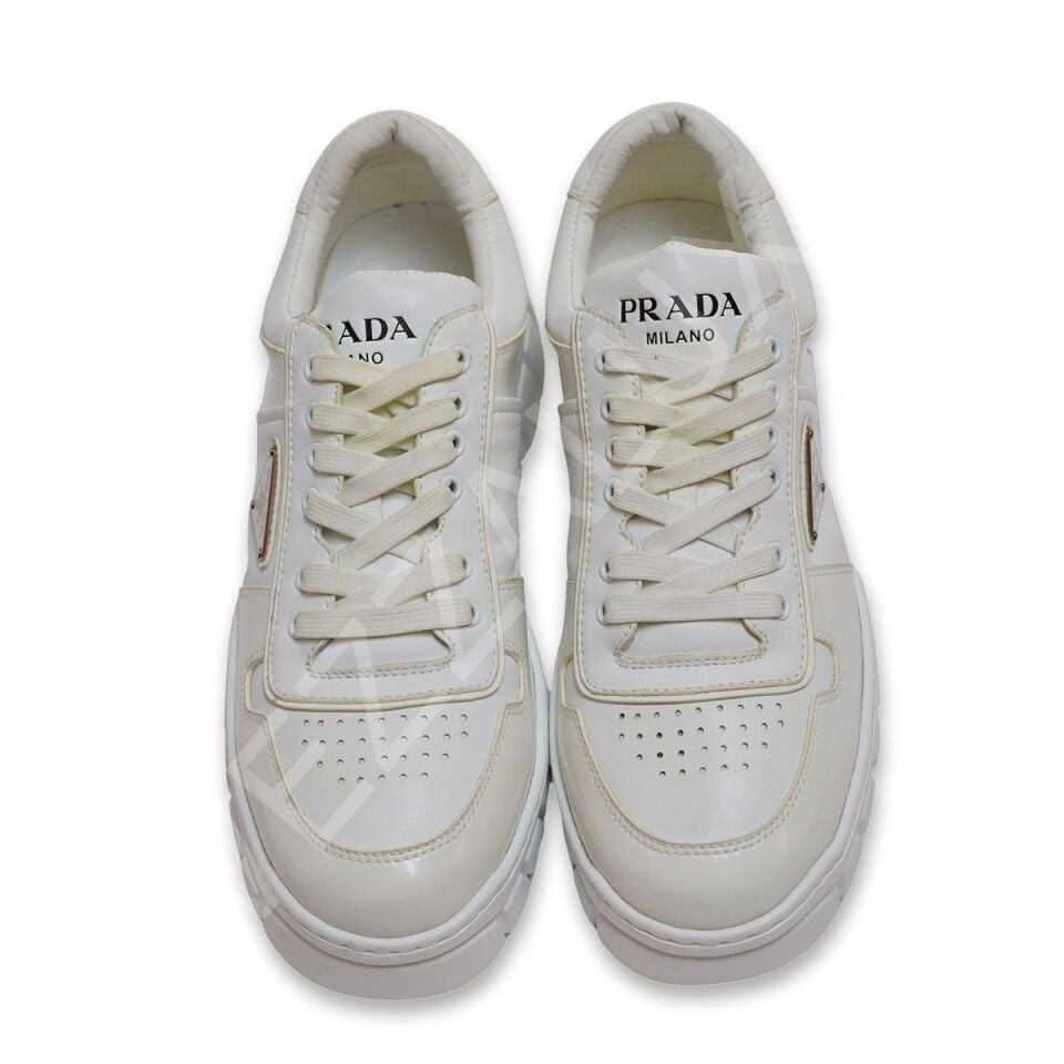 Prada 955 Beyaz Erkek Ayakkabı