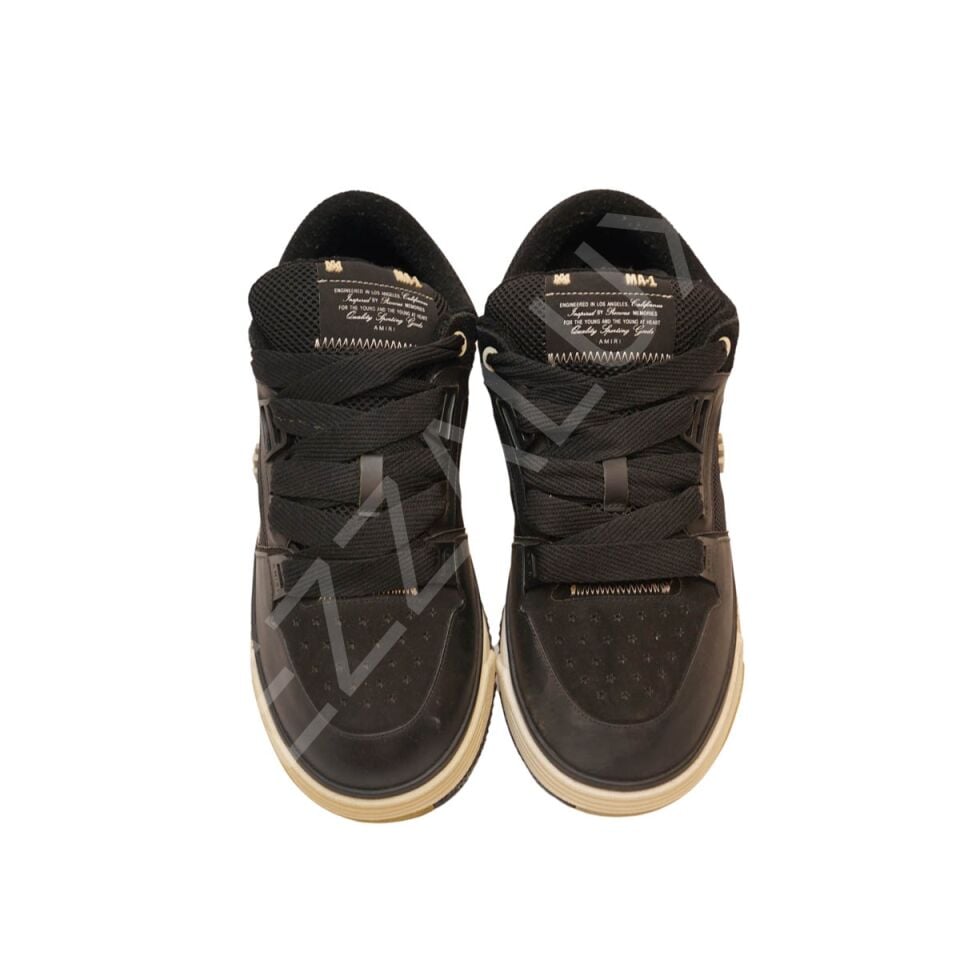 Amiri 823 Siyah Erkek Ayakkabı