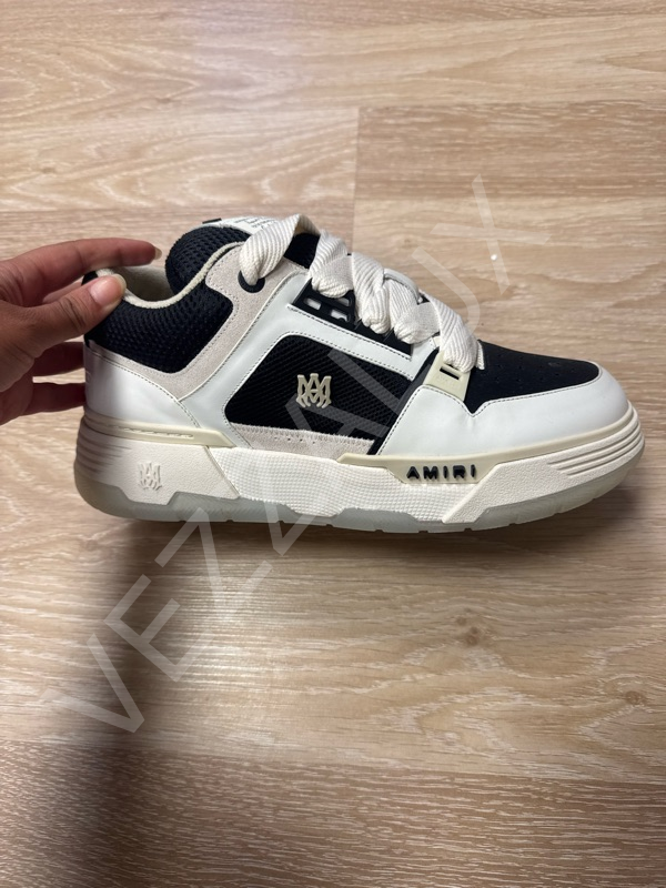 Amiri 824 Siyah Beyaz Erkek Ayakkabı