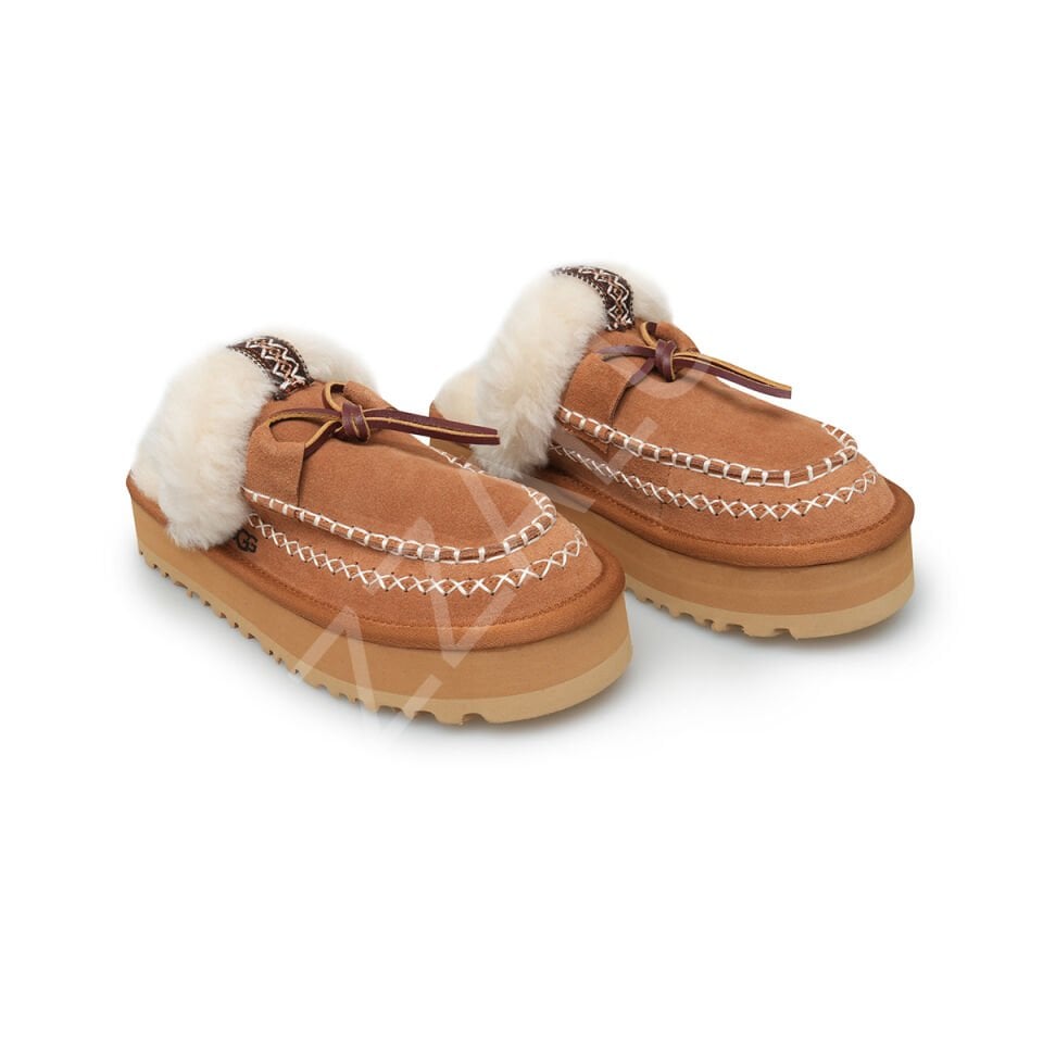 Ugg 610 Tüylü Terlik Kadın Ayakkabı