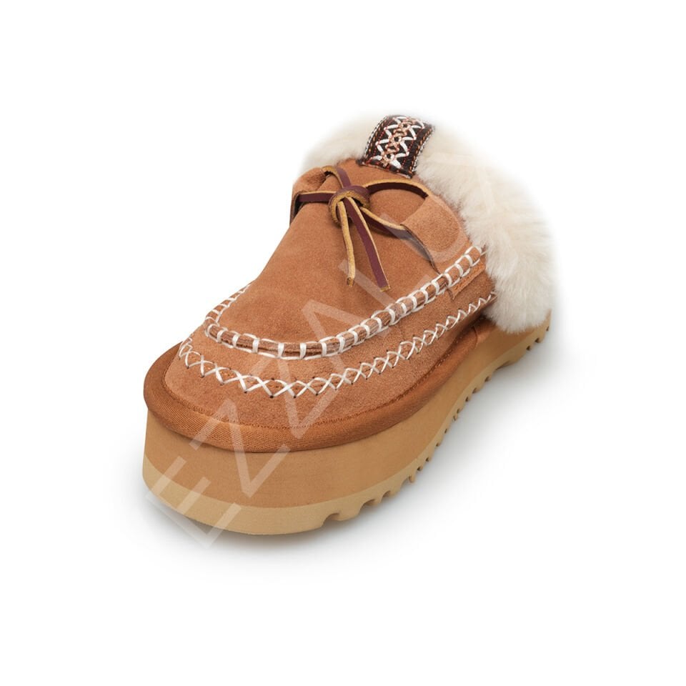 Ugg 610 Tüylü Terlik Kadın Ayakkabı