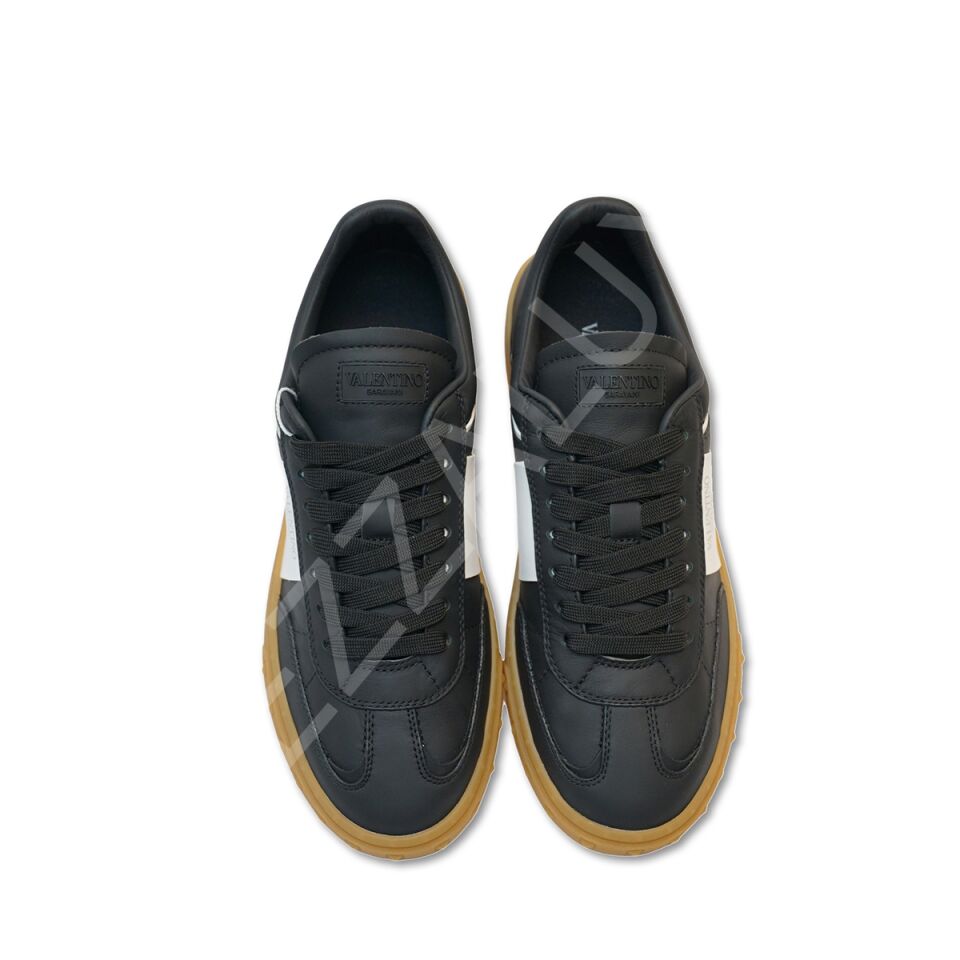 Amiri 985 Full Siyah Taban Turuncu Erkek Ayakkabı